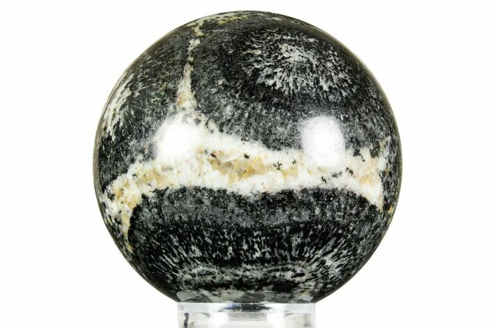 Polished Orbicular Granite Sphere - Western Australia #371222
